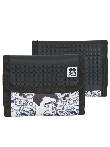 PIXIE CREW PIXIE CREW креативен портфейл Yaoming черен