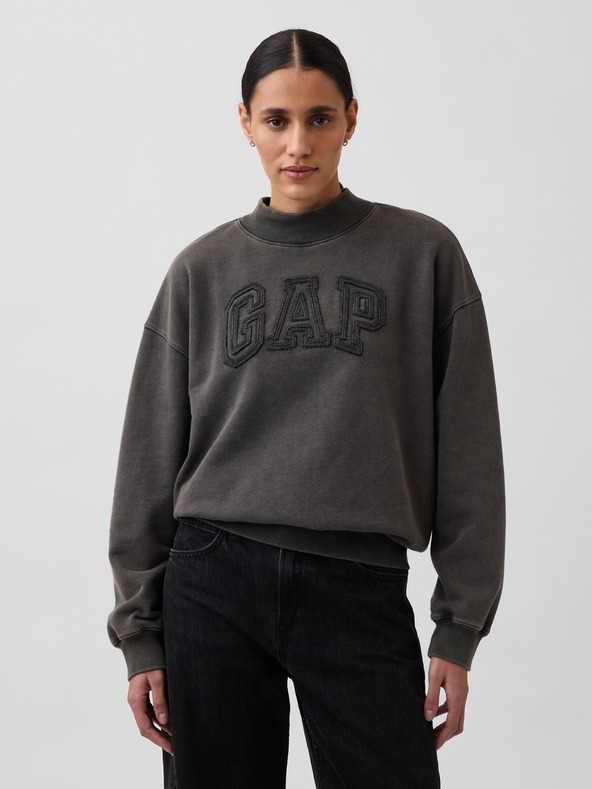 GAP Oversize суитшърт с лого Heavyweight GAP