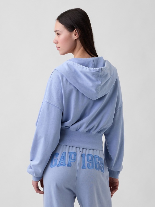 GAP Oversize суитшърт с лого 1969 GAP