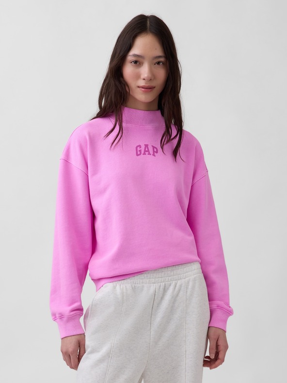 GAP Oversize суитшърт с лого Heavyweight GAP
