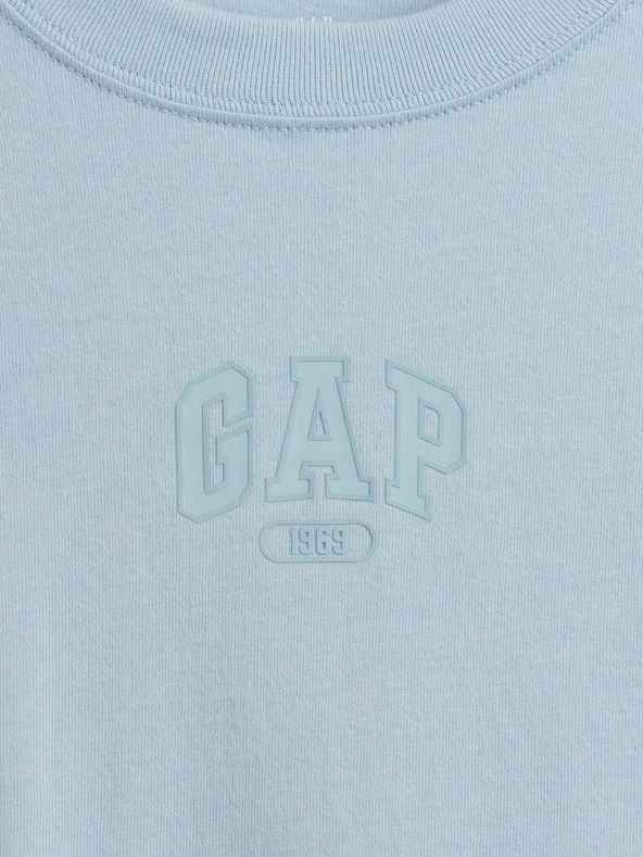 GAP Детска oversize тениска с лого 1969 GAP