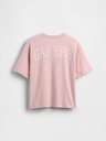 GAP Детска oversize тениска с лого 1969 GAP
