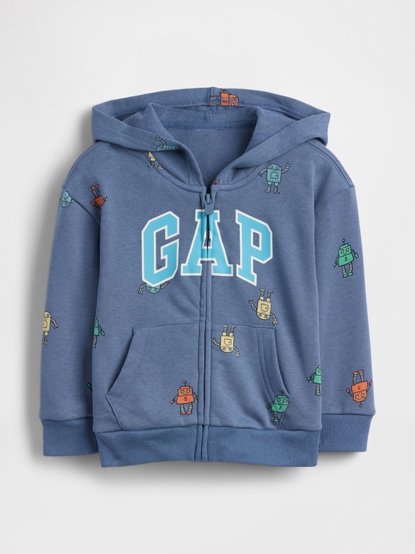 GAP Бебешки суитшърт с логото на GAP