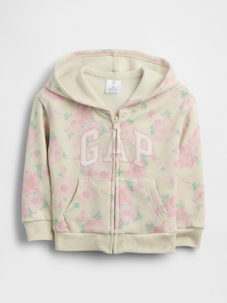 GAP Бебешки суитшърт с логото на GAP
