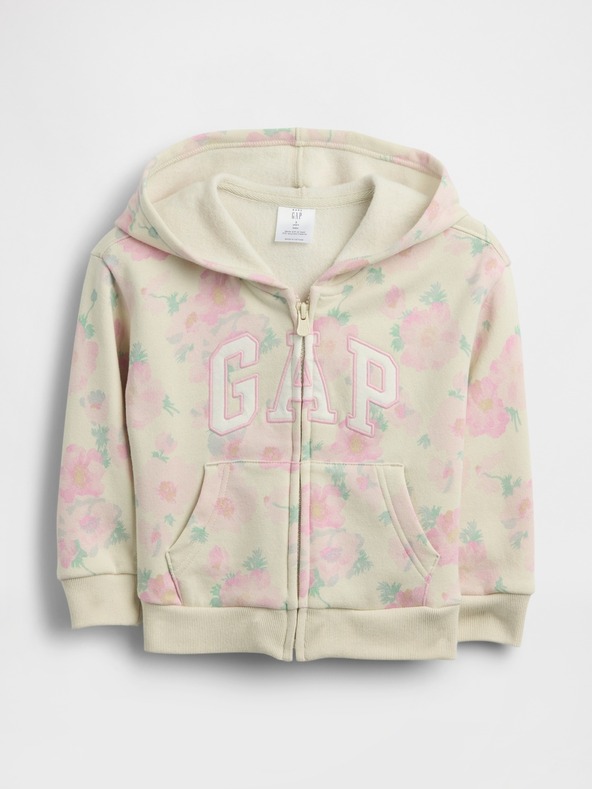 GAP Бебешки суитшърт с логото на GAP