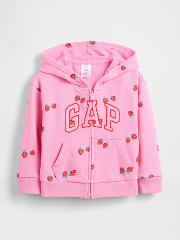 GAP Бебешки суитшърт с логото на GAP