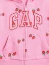 GAP Бебешки суитшърт с логото на GAP