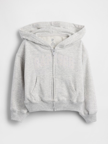 GAP Бебешки суитшърт с лого VintageSoft GAP