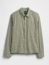 GAP Риза Relaxed Straight Oxford GAP