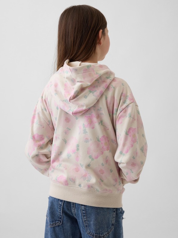 GAP Детски суитшърт с цип и лого GAP