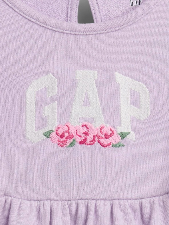 GAP Бебешка рокля с логото на GAP