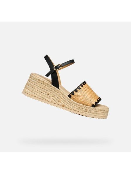 Geox Черни дамски сандали Geox Alemeria