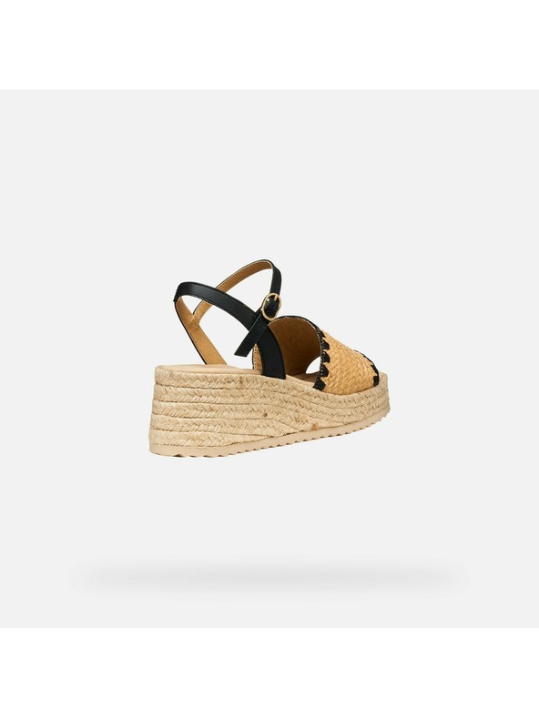 Geox Черни дамски сандали Geox Alemeria