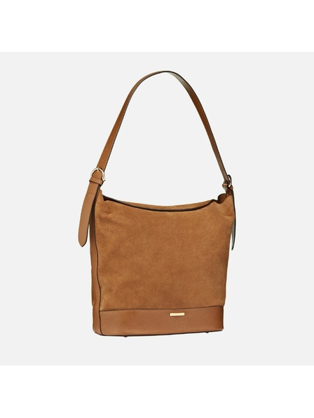 Geox Светлокафява дамска чанта Geox Alnoire