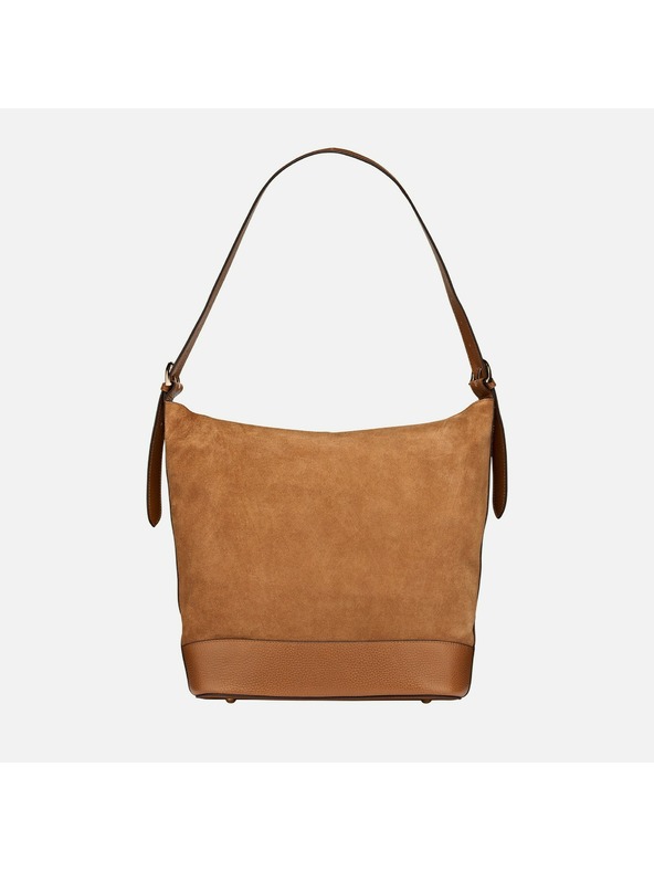 Geox Светлокафява дамска чанта Geox Alnoire