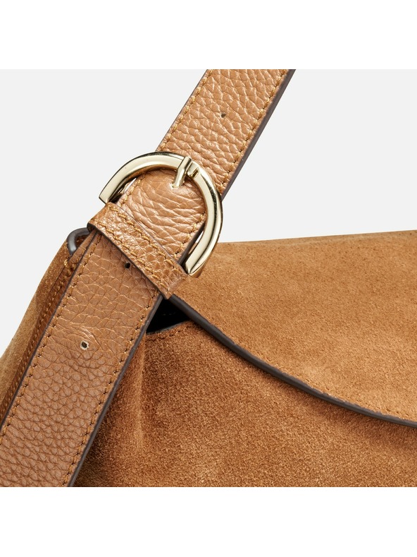 Geox Светлокафява дамска чанта Geox Alnoire