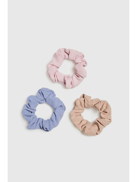 Moodo Комплект от три ластика за коса в пастелни цветове Moodo