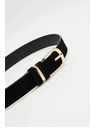 Moodo Гладък черен колан Moodo