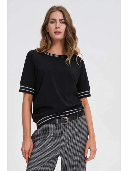 Moodo Колан с катарама в сребрист цвят Moodo