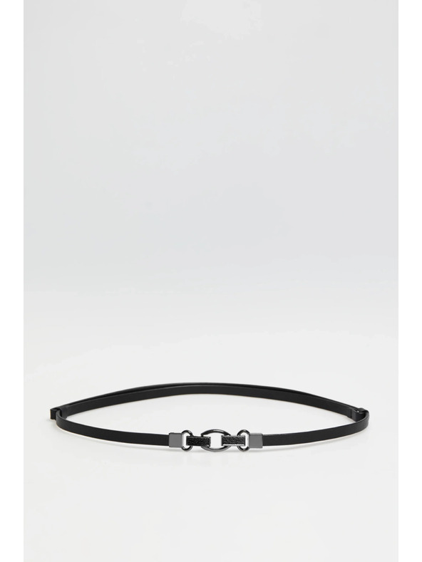 Moodo Тънък колан черен Moodo