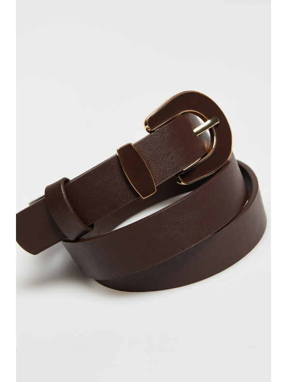 Moodo Колан с катарама кафяв Moodo