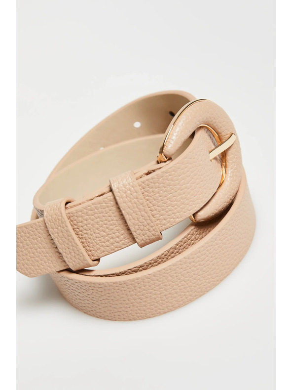 Moodo Колан с катарама бежов Moodo