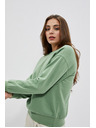 Moodo Блуза с деколте отзад маслинена Moodo