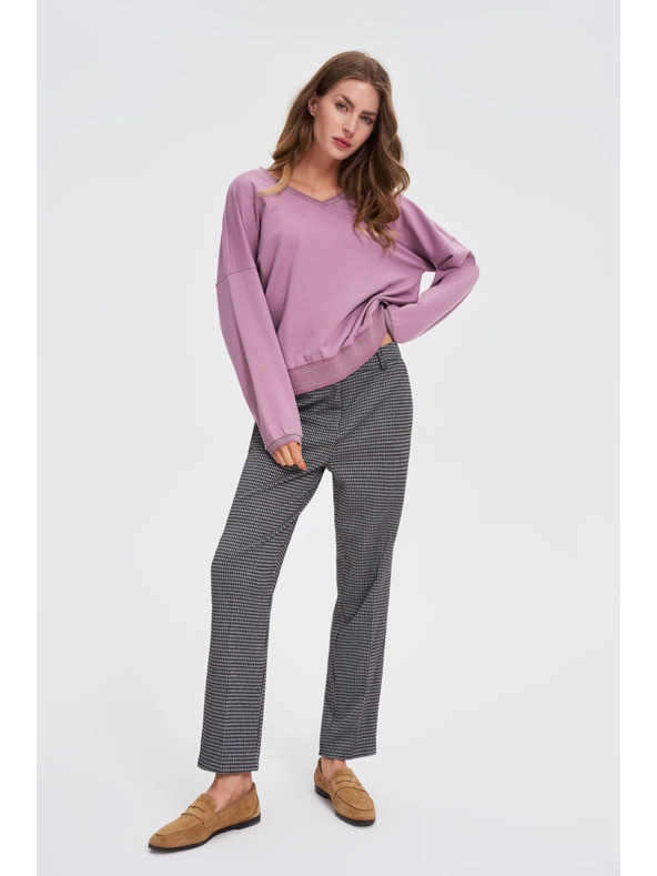 Moodo Блуза от памук розова Moodo