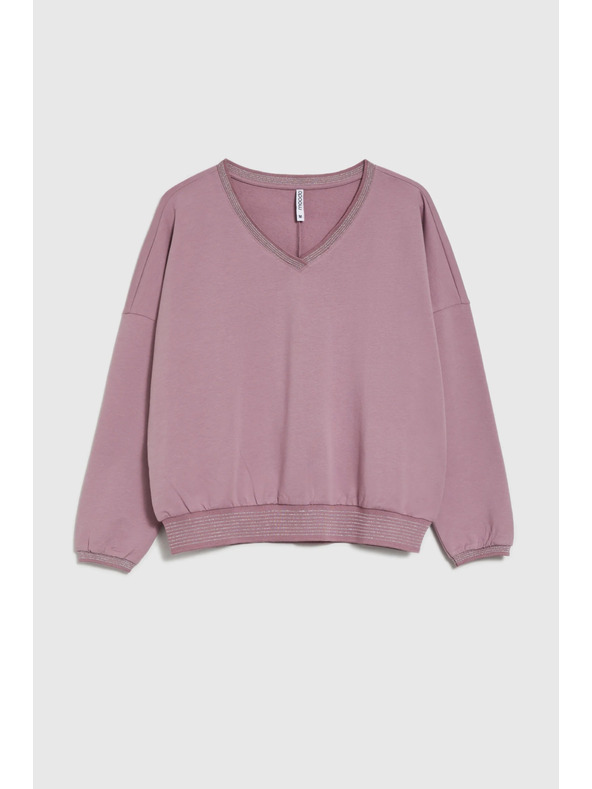 Moodo Блуза от памук розова Moodo