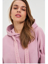 Moodo Суитшърт с качулка розова Moodo