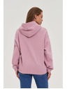 Moodo Суитшърт с качулка розова Moodo