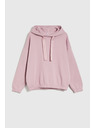 Moodo Суитшърт с качулка розова Moodo
