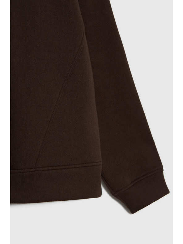 Moodo Оверсайз суитшърт кафява Moodo