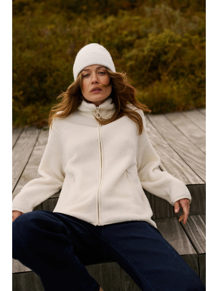 Moodo Разкопчаваща блуза бежова Moodo