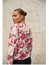 Moodo Цветна суитшърт розова Moodo