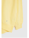 Moodo Блуза с V-образно деколте жълта Moodo