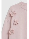Moodo Пуловер с цветенца розов Moodo