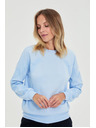 Moodo Блуза за обличане през главата светлосиня Moodo