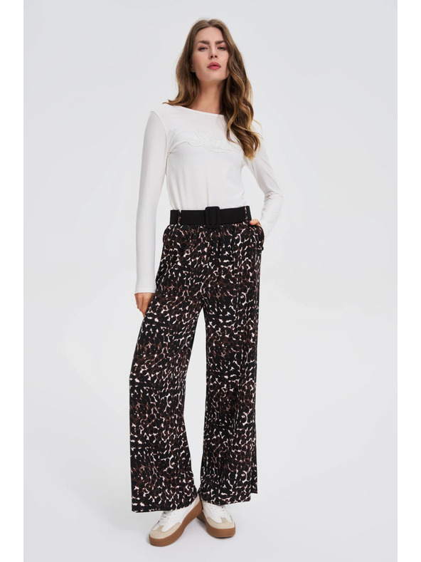 Moodo Блуза с пайети бяла Moodo