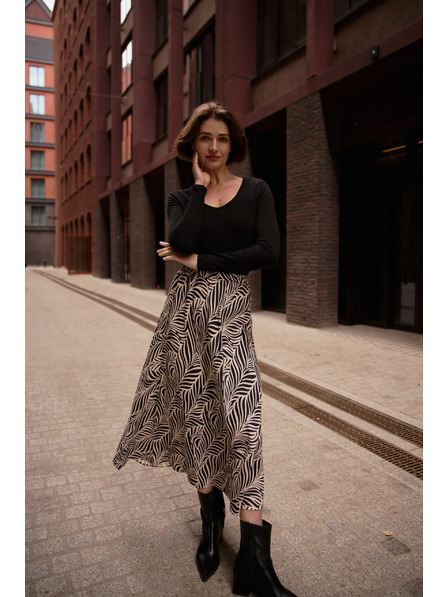 Moodo Cotton T-Shirt Black Moodo