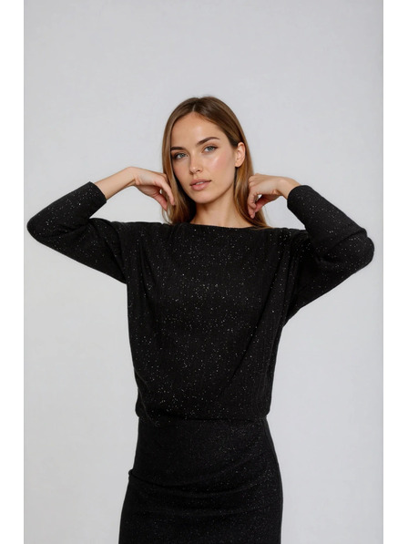 Moodo Shiny Top Black Moodo