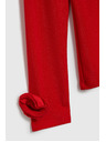 Moodo Червена блуза с декоративни ръкави Moodo