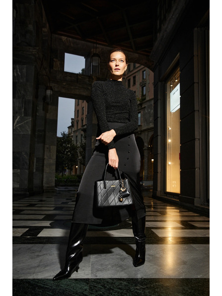 Moodo Shiny Top Black Moodo