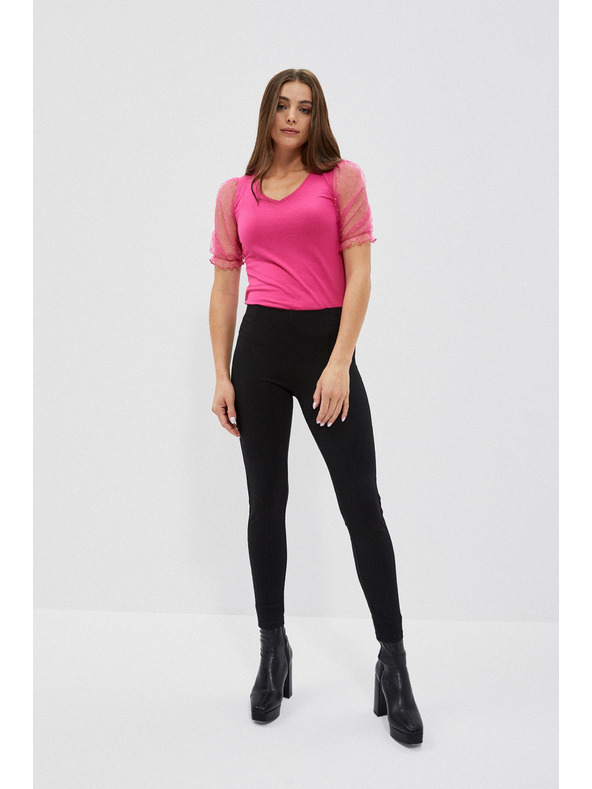 Moodo Блуза с декоративни ръкави Moodo