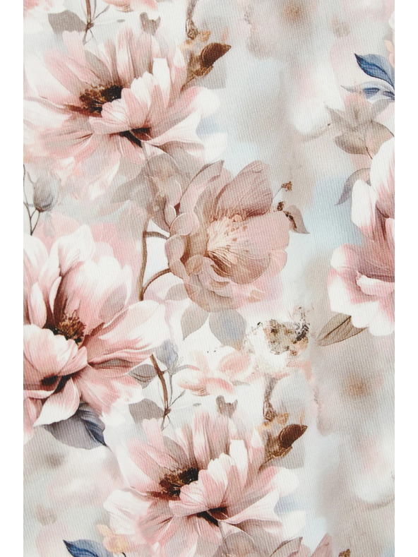 Moodo Розова флорална блуза Moodo