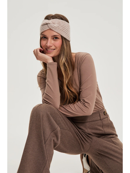 Moodo Розова плетена диадема Moodo