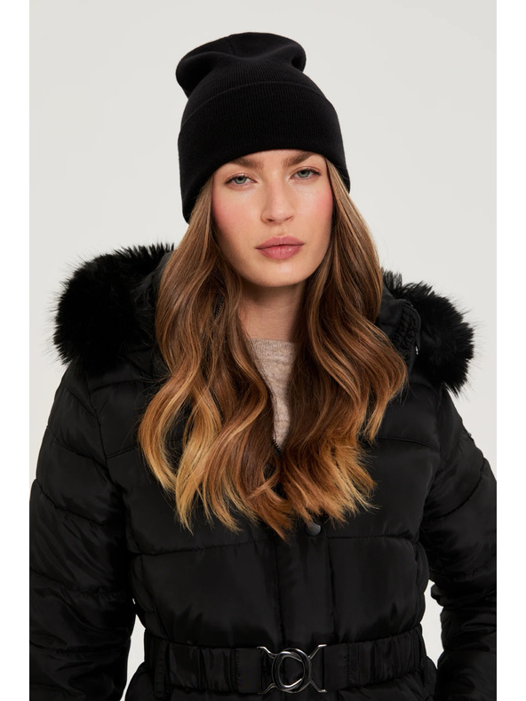 Moodo Зимна черна шапка Moodo