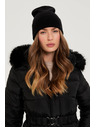 Moodo Зимна черна шапка Moodo