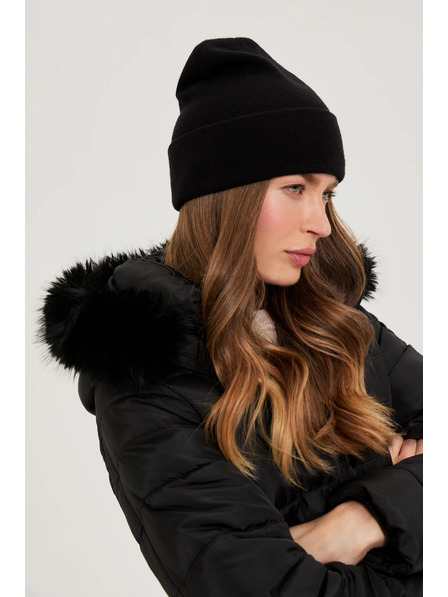 Moodo Зимна черна шапка Moodo
