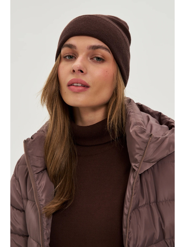 Moodo Зимна кафява шапка Moodo